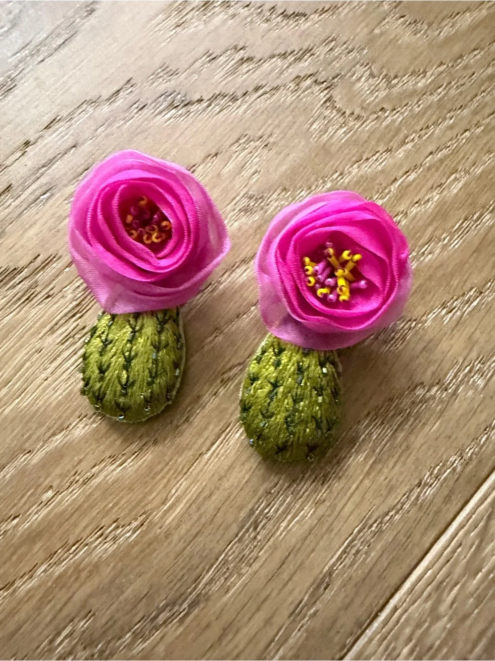Mignonne Gavigan Cactus Earrings- never worn - Picture 1 of 2
